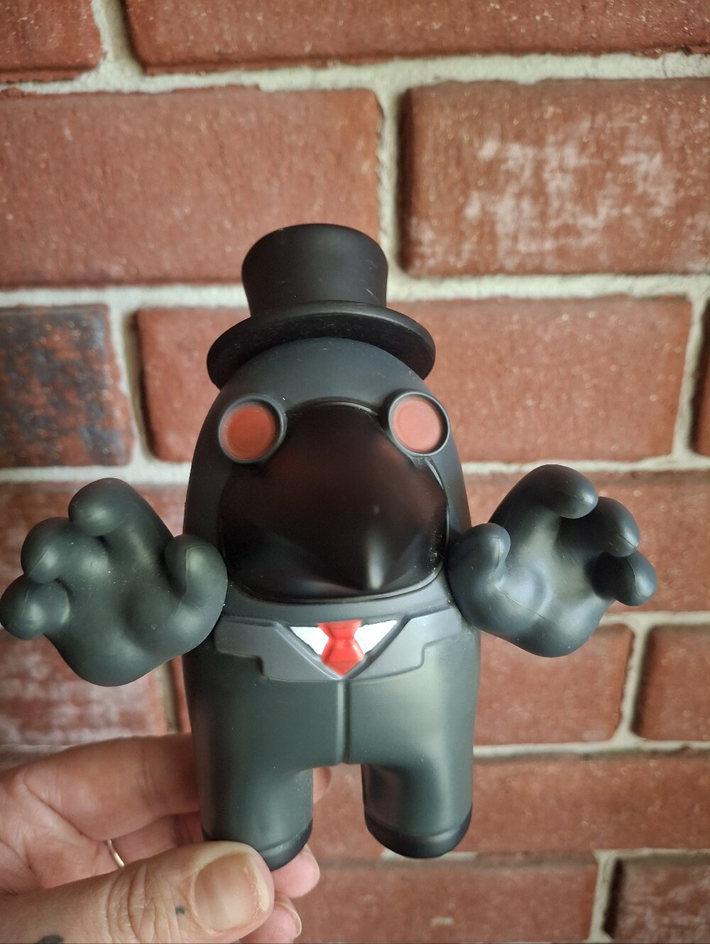 Toikido Among Us Black Crow Doctor Plague Figure Mini Figure
